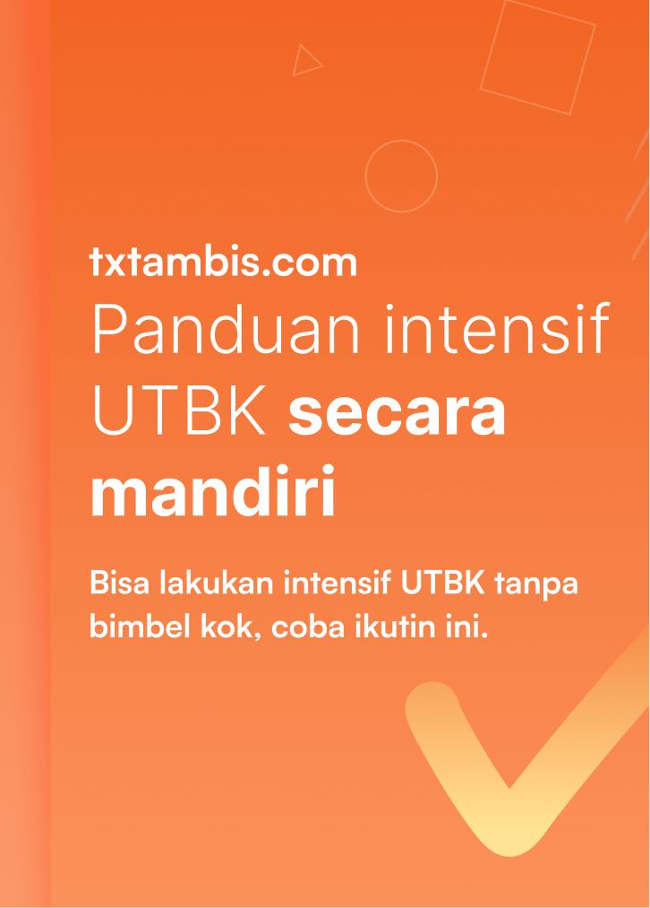 Panduan intensif UTBK secara mandiri